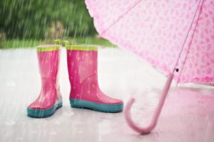 Rainboots, Umbrellas, and Puddle Stomping Yes Mom took no photos of her own. Thank you Pixabay.com.