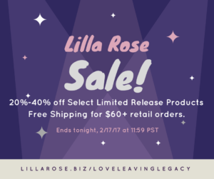If keeping the bills paid wasn't a problem, what is the one thing you would do with the extra from your Lilla Rose income- (1)
